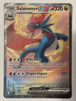Salamence Ex - 187/ 159 - Pokemon Journey Together SIR Full Art Holo NM - Image 1