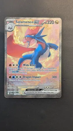 Salamence ex 187/159 Journey Together Special Illustration Rare Pokemon - Image 1