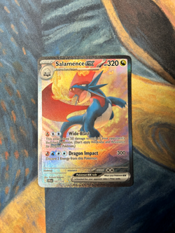 Pokemon TCG - Salamence ex SIR 187/159 Journey Together NM - Image 1