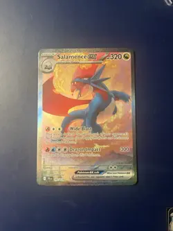 Pokemon TCG SALAMENCE EX 187/159 Journey Together Special Illustration Rare - NM - Image 1