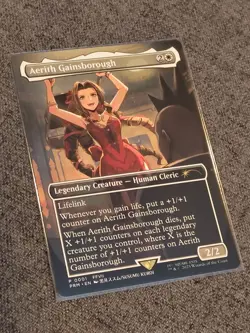 Aerith Gainsborough (Pro Tour Non-Foil) - MTG Final Fantasy - Promo Promotional - Image 1