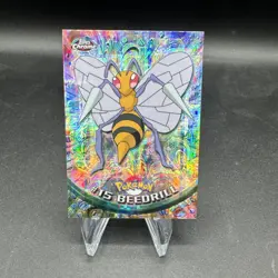 2000 TOPPS CHROME POKEMON T.V. TEKNO #15 BEEDRILL - Image 1