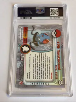 2000 Topps Chrome - Pokemon TV Tentacool #72 - TEKNO PSA 9 - Image 2