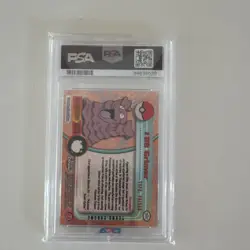 Pokemon 2000 Topps Chrome T.V. Tekno #88 Grimer PSA 10 Gem Mint Trading Card - Image 2