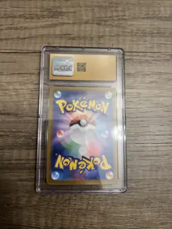 CGC PRISTINE 10 Eevee ex SAR 223/187 Japanese Pokemon Card Tersastal - Image 2