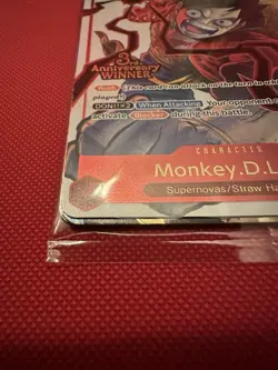 One Piece Card Game 3rd Anniversary Foil Stamped Winner Pack Sealed OP-13 - Image 2