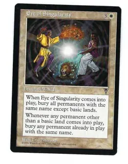 Eye of Singularity - Vision - Magic The Gathering NM/M (Never Played) - Image 1