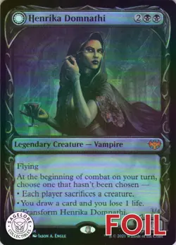 MTG Henrika Domnathi (Showcase) (293) | NM Foil | Innistrad: Crimson Vow {VOW} - Image 1