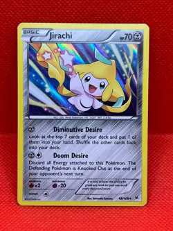 Pokemon Tcg Jirachi 42/108 Holo Rare Roaring Skies - Image 1