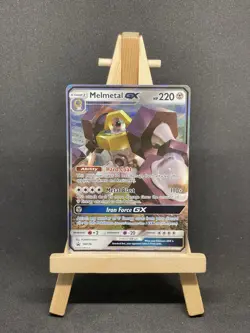 Pokemon Card Melmetal GX SM178 Black Star Promo Rare Holo Foil LP 2019 - Image 1