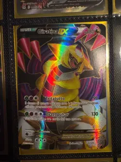 Giratina EX 124 Full Art Dragons Exalted Holo Ultra Rare Pokemon TCG ITALIAN NM - Image 1