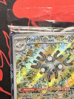 Sealed Pokemon Magneton 159 Black Star Promo SV Surging Sparks ETB Promo #3 - Image 3