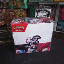 Pokemon TCG Destined Rivals Booster Box 36 Packs Sealed with Protector - Image 1