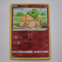 Pokemon GO - Numel 013/078 - Peelable Hidden Ditto Reverse Holo - UNPEELED NM - Image 1