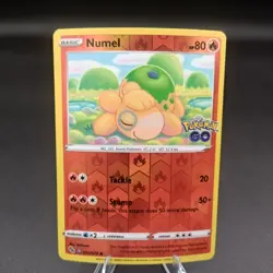 Numel (Peelable Ditto) Reverse Holo Pokemon GO 013/078 NM Pokemon TCG - Image 1