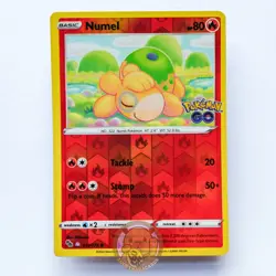 Pokemon GO - Numel Peelable Ditto 013/078 Reverse Holo - NM - Image 1