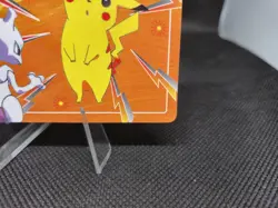 1997-98 POKEMON TOPSUN MEWTWO VS #025 PIKACHU Vintage Battle Card - Image 4