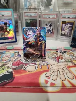 Silvers Rayleigh Alt Art Leader OP12-001 Legacy of the Master One Piece TCG - Image 1
