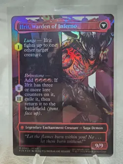 MTG Magic Final Fantasy | Clive, Ifrit's Dominant | M 0385 FOIL | NM - Image 2