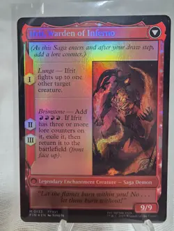 MTG Magic Final Fantasy | Clive, Ifrit’s Dominant | FOIL M 0133 | NM - Image 2