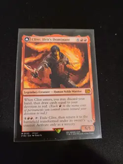 Clive Ifrit's Dominant Magic: The Gathering Final Fantasy NM Condition - Image 3