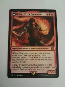 Clive, Ifrit's Dominant NM FINAL FANTASY Magic the Gathering MTG - Image 1