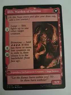 Clive, Ifrit's Dominant NM FINAL FANTASY Magic the Gathering MTG - Image 2
