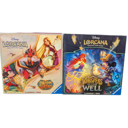 Factory Sealed Disney Lorcana Illumineer's Trove Bundle of 2 Sets 8 & 10 - Image 1