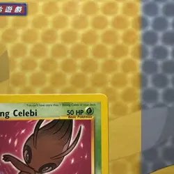 106/105 Shining Celebi Pokemon TCG Rare Holo Card - Neo Destiny - Image 2