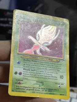 Shining Celebi 106/105 Neo Destiny 2000 Holo Rare WOTC Pokemon Card TCG - Image 5