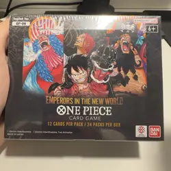 One Piece OP-09 English Booster Box Emperors In The New World NEW & SEALED - Image 1