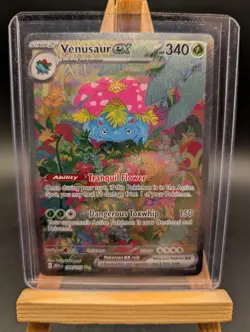 Pokemon TCG 🌿 151 Venusaur ex 198/165 SIR Sv: Scarlet & Violet Holo MINT RARE - Image 1