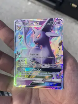 Pokemon TCG Espeon GX SM35 Sun And Moon Black Star Promo - Image 3