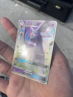 Pokemon TCG Espeon GX SM35 Sun And Moon Black Star Promo - Image 5