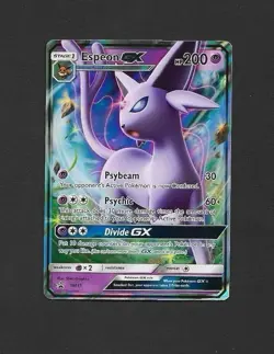 Pokemon Espeon GX TCG SM35 Sun and Moon Black Star Promo Card - Image 1