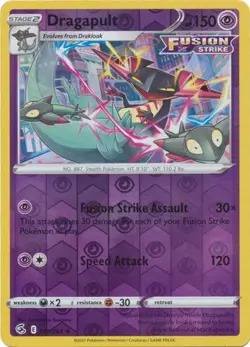 Dragapult 130/264 Reverse Holo | Fusion Strike | Pokemon Card - Image 1