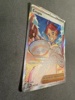 Crispin 164/142 ULTRA RARE Stellar Crown HOLO NM Pokemon Card - Image 4