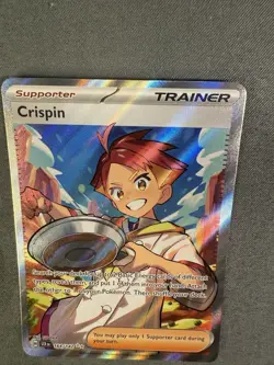 Crispin 164/142 ULTRA RARE Stellar Crown HOLO NM Pokemon Card - Image 5