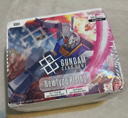Newtype Rising Booster Box GD01** Gundam Card Game New Sealed - Image 1