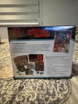 Pokemon Destined Rivals ETB Elite Trainer Box Pokemon Center Exclusive Sealed - Image 3