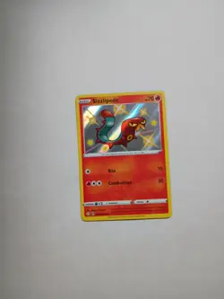 Pokemon Sizzlipede Holo Card SV018/SV122 Shining Fates Shiny Vault NM Condition - Image 1