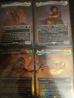 Magic The Gathering The One Ring Borderless Foil Promo Scene Bundle - Image 1