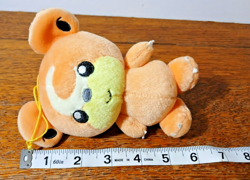 Banpresto Teddiursa Pokemon plush 2001 mini 6" anime bear stuffed tto Ursaring - Image 5