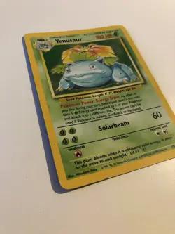 Pokemon TCG Venusaur Holo Unlimited Rare Card 1999 Base Set 15/102 Vintage - Image 3