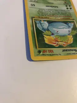 Pokemon TCG Venusaur Holo Unlimited Rare Card 1999 Base Set 15/102 Vintage - Image 4