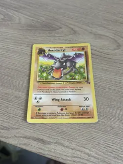 Aerodactyl 16/62 Non-Holo Rare Fossil Pokemon TCG Card - Image 1