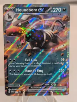 Pokemon TCG Houndoom ex 103 Sv: Scarlet & Violet Promo Cards Holo - Image 1