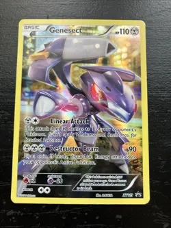 Pokemon TCG Genesect XY119 Full Art Holo Black Star Promo - Image 1