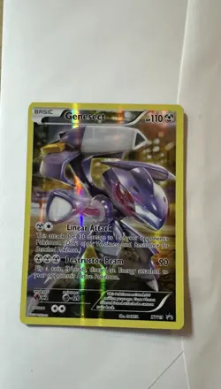 Genesect XY119 Black Star Promo Full Art Holo - 2016 LP - Image 1