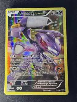 Genesect (XY119) Pokemon Promo - Holo Black Star Rare - TCG [LP] - Image 1